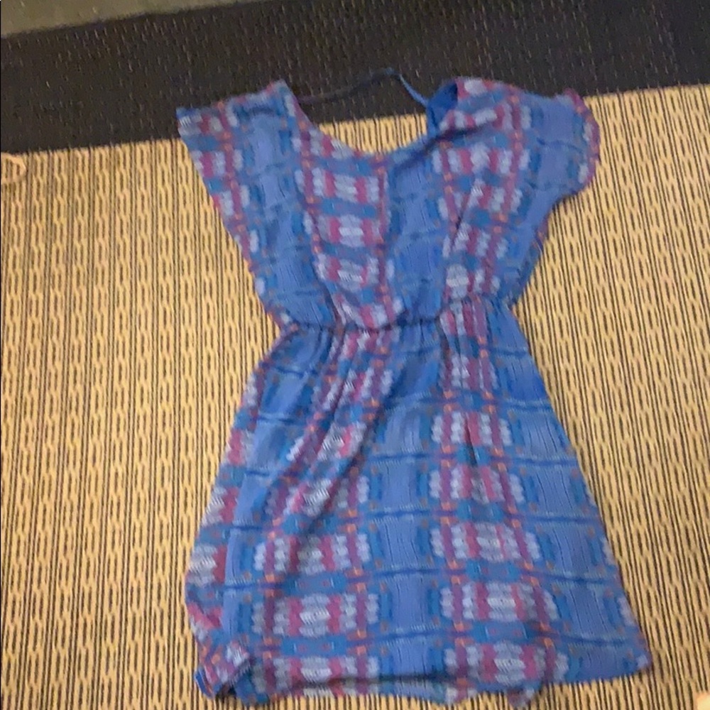 Blue mini dress NWOT